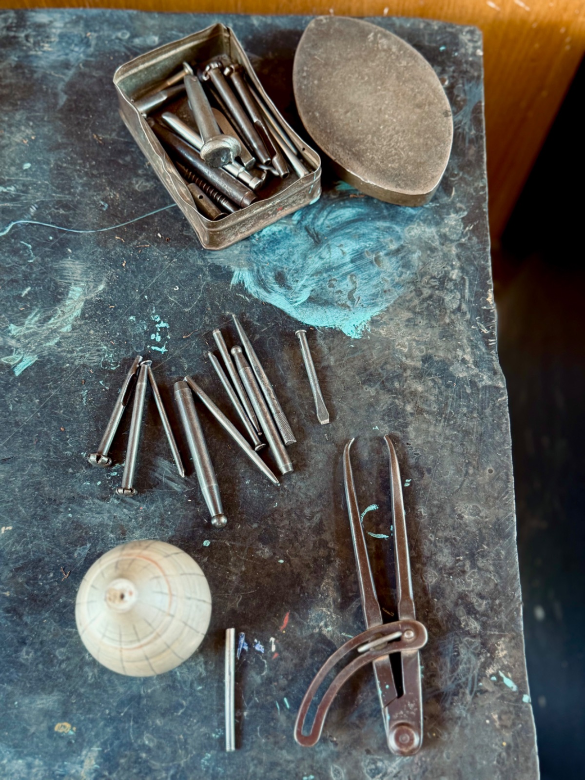 Silversmith workshop