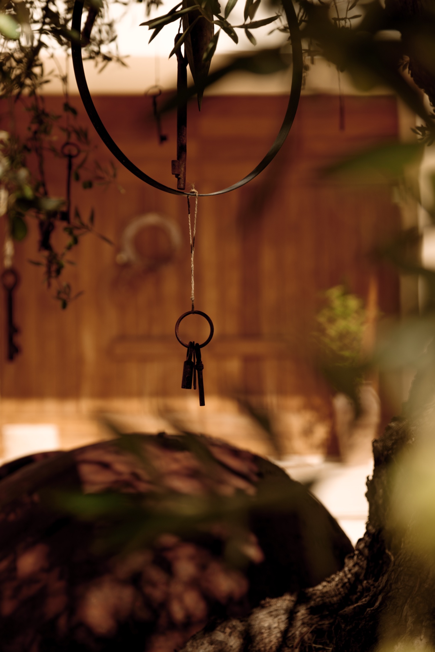 Antique keys at the mansion